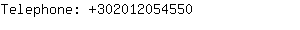 Telephone: 30201205....