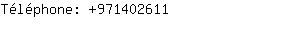 Téléphone: 97140....